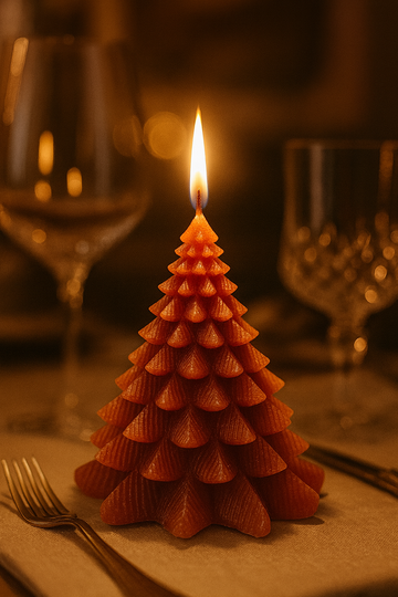 AmberWick Candle, Tree Edition Warm Seasonal Glow