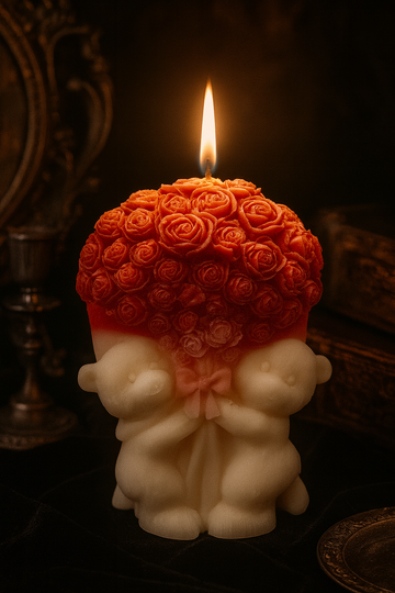 AmberWick Love Bouquet Candle, Bloom of Romance