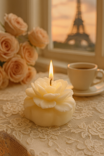 AmberWick Blossom Candle, Glow of Fresh Beginnings