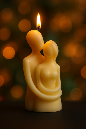 AmberWick Candles – Romantic Couple Candle(AWS1)