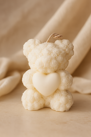 AmberWick Candle, Teddy Love Edition Romantic Glow(AWS3)
