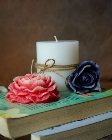 AmberWick Handmade Candle, Trio Pack of Elegance