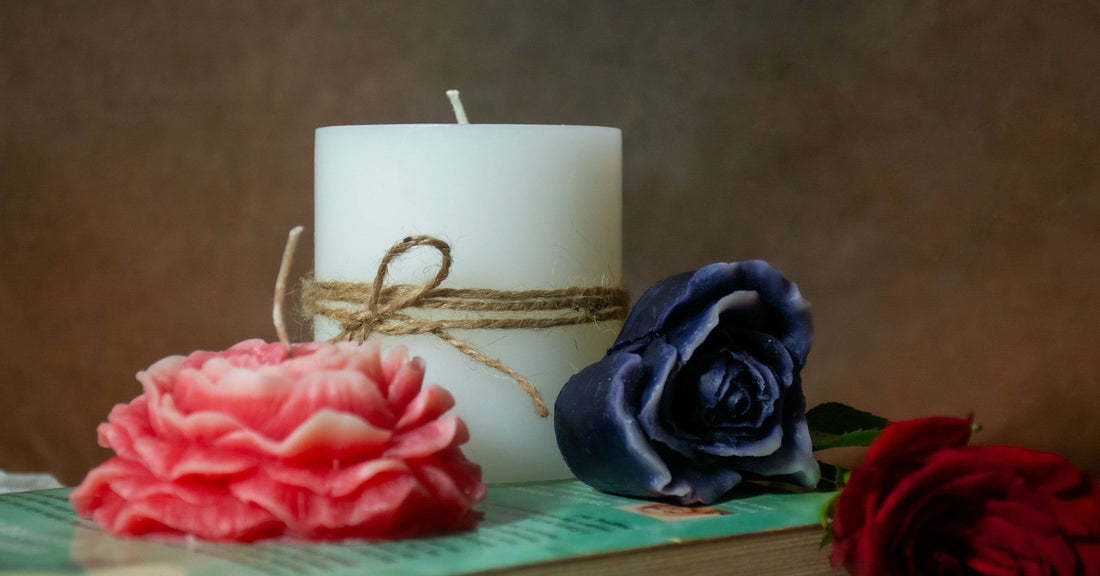 AmberWick Handmade Candle, Trio Pack of Elegance