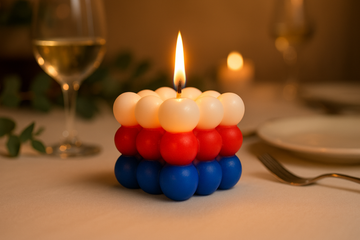 AmberWick Big Bubble Candle (AWD1)
