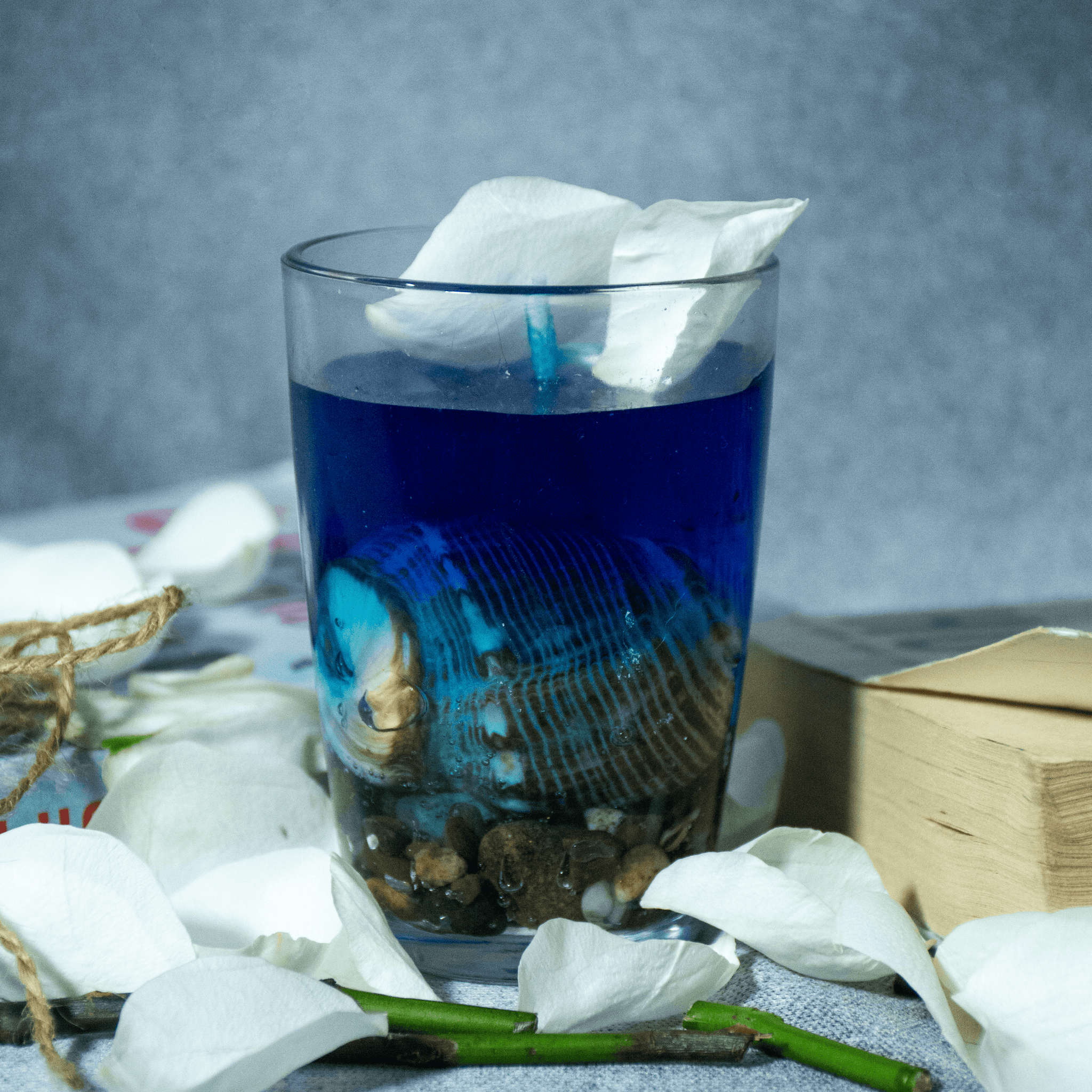 AmberWick Ocean Breeze Candle, Glow of Calm