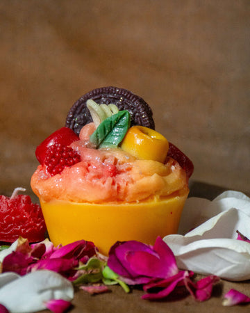 AmberWick Tropical Delight Candle, Glow of Paradise(AWD9)